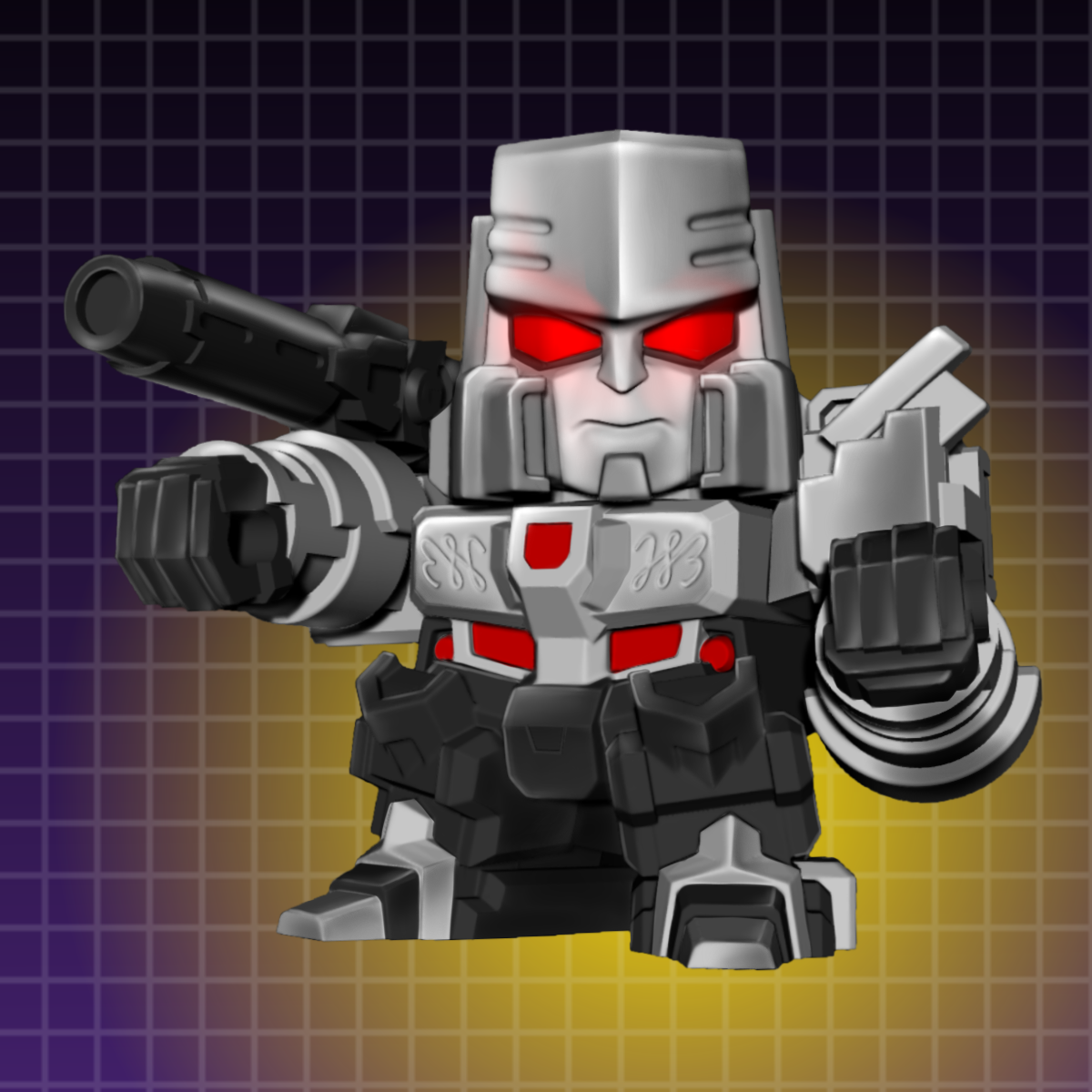 SD Megatron Zbrush refinement