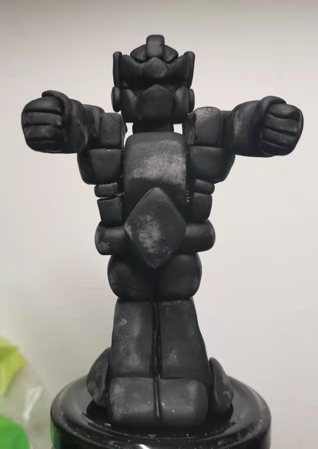 The One clay rough model